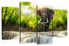 Waterfall Elephant Wall Art
