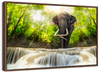 Waterfall Elephant Wall Art