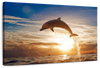 Jumping Dolphin Wall Art