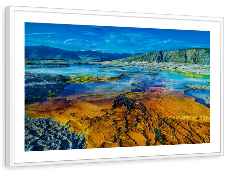 Yellowstone Mammoth Hot Springs Wall Art