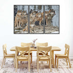 Wild Wolf Pack Wall Art