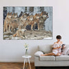 Wild Wolf Pack Wall Art