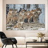 Wild Wolf Pack Wall Art