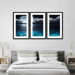 Romantic Full Moon Wall Art