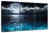 Romantic Full Moon Wall Art