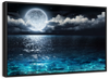 Romantic Full Moon Wall Art