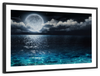 Romantic Full Moon Wall Art
