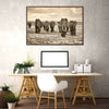 Herd Of Elephants Wall Art
