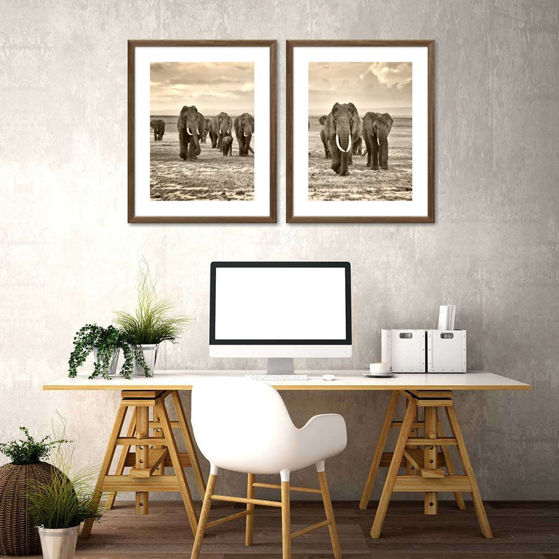 Herd Of Elephants Wall Art