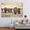 Herd Of Elephants Wall Art