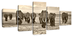 Herd Of Elephants Wall Art