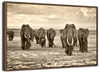Herd Of Elephants Wall Art