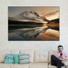 Lake At Sunset Wall Art