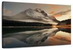 Lake At Sunset Wall Art