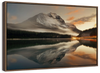 Lake At Sunset Wall Art
