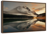Lake At Sunset Wall Art