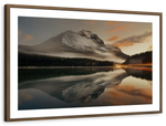 Lake At Sunset Wall Art