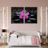 Zen Purple Orchid Wall Art