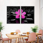 Zen Purple Orchid Wall Art