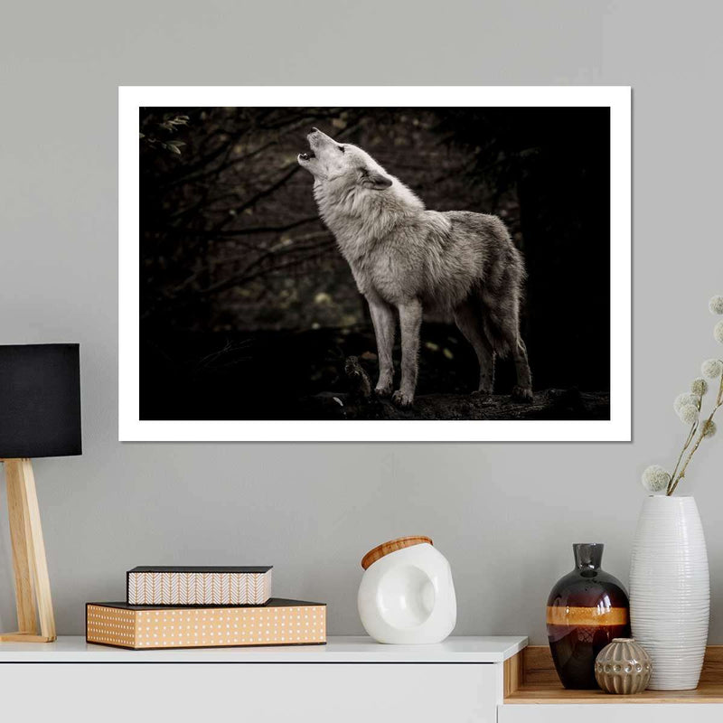The Lone Wolf Wall Art