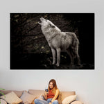 The Lone Wolf Wall Art