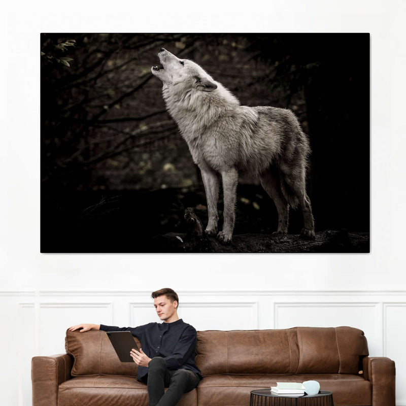 The Lone Wolf Wall Art