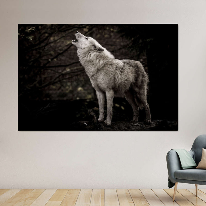 The Lone Wolf Wall Art