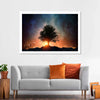 Starry Tree Wall Art