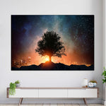 Starry Tree Wall Art