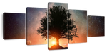 Starry Tree Wall Art