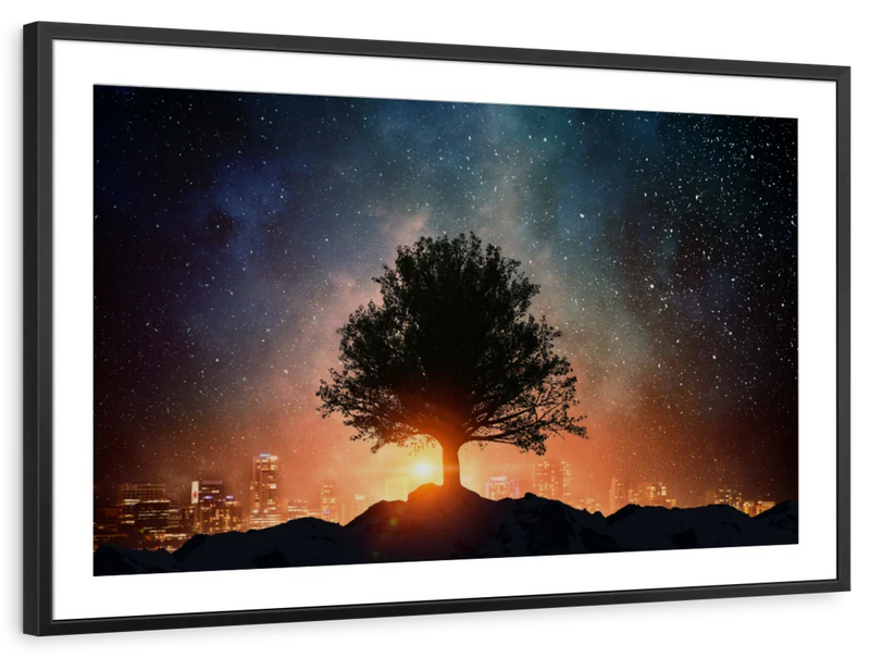 Starry Tree Wall Art