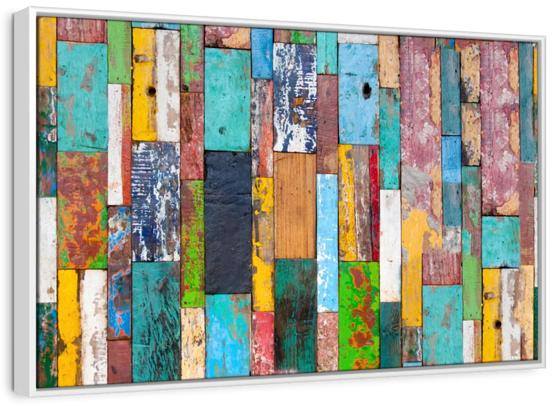 Retro Wood Wall Art