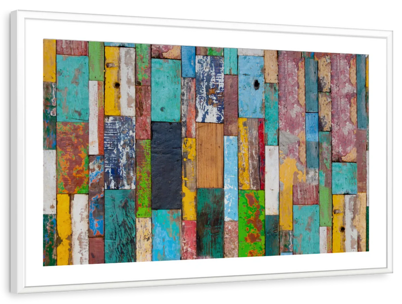 Retro Wood Wall Art