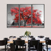 Red Tree Wall Art