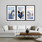 Swan Romance Wall Art