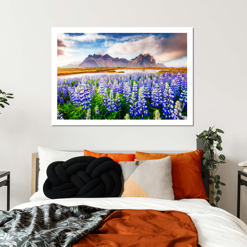 Majestic Lupines Wall Art