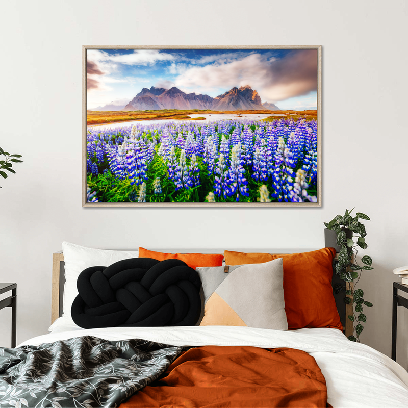 Majestic Lupines Wall Art