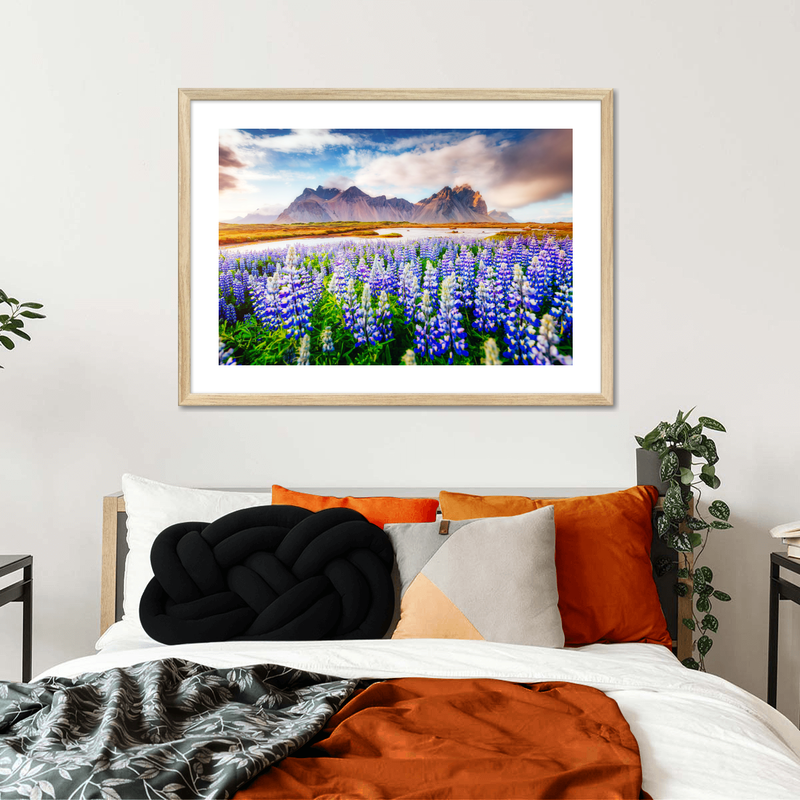 Majestic Lupines Wall Art