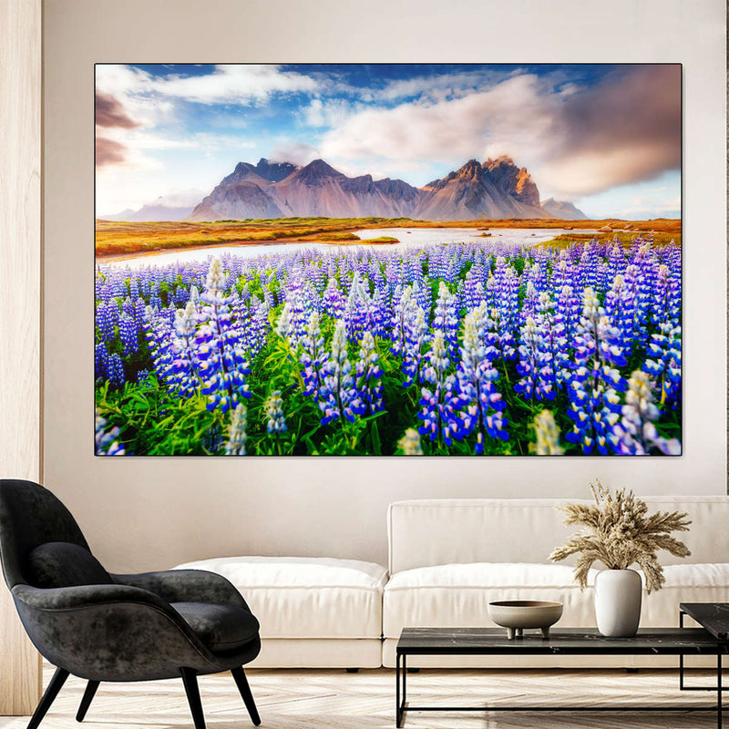Majestic Lupines Wall Art