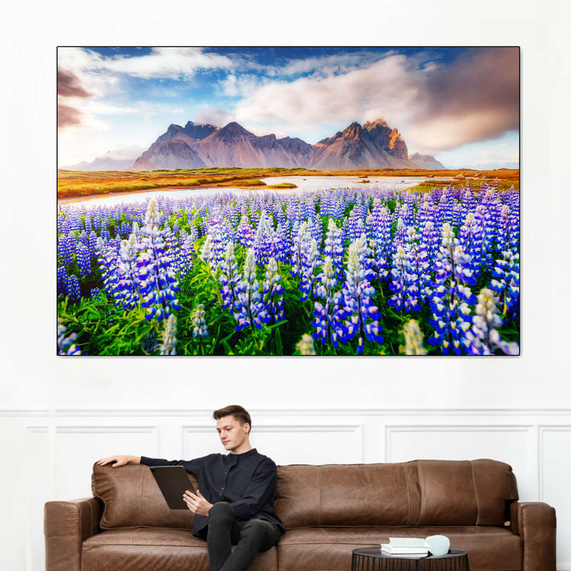 Majestic Lupines Wall Art
