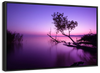 Violet Toned Lake Wall Art