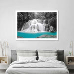 Pop Rainforest Waterfall Wall Art
