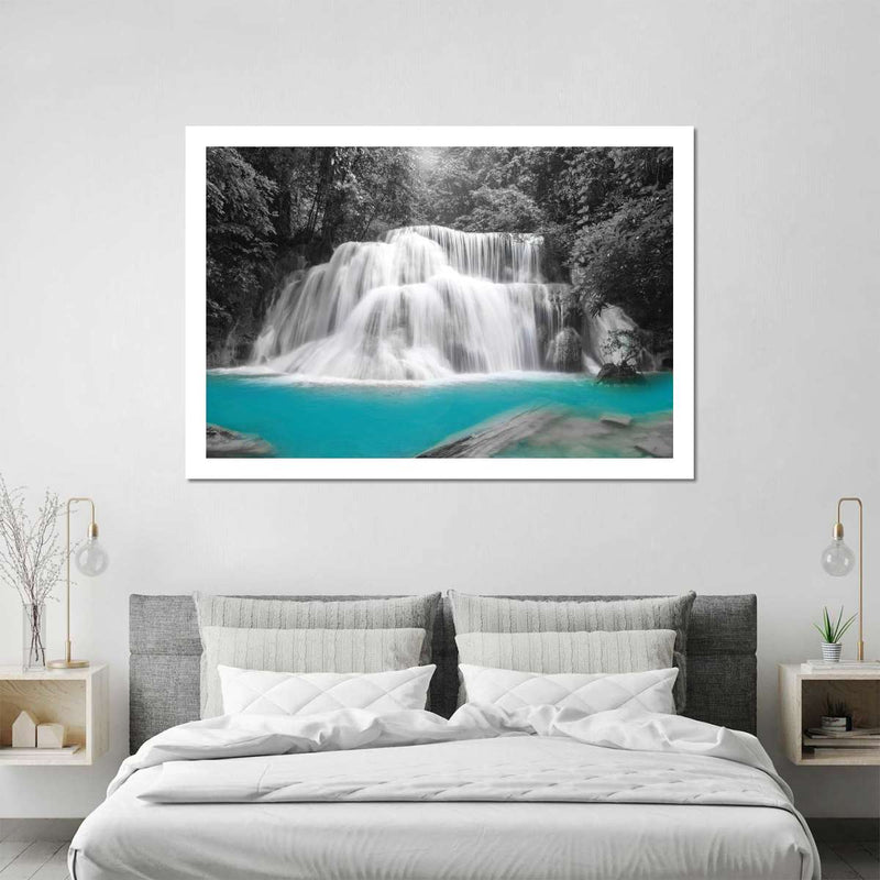 Pop Rainforest Waterfall Wall Art