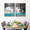 Pop Rainforest Waterfall Wall Art