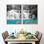 Pop Rainforest Waterfall Wall Art