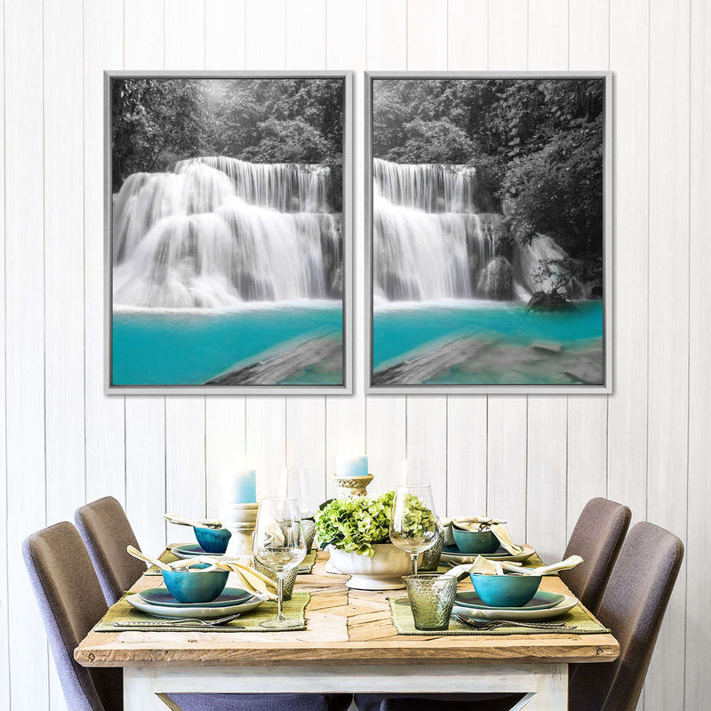 Pop Rainforest Waterfall Wall Art