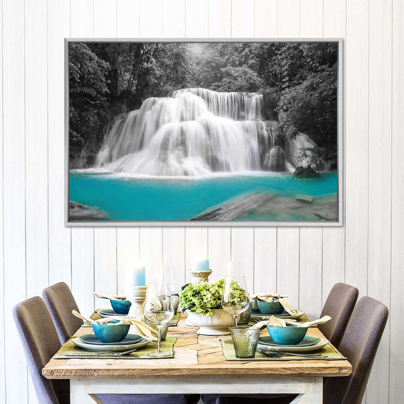 Pop Rainforest Waterfall Wall Art