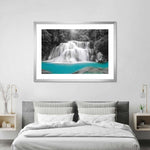 Pop Rainforest Waterfall Wall Art
