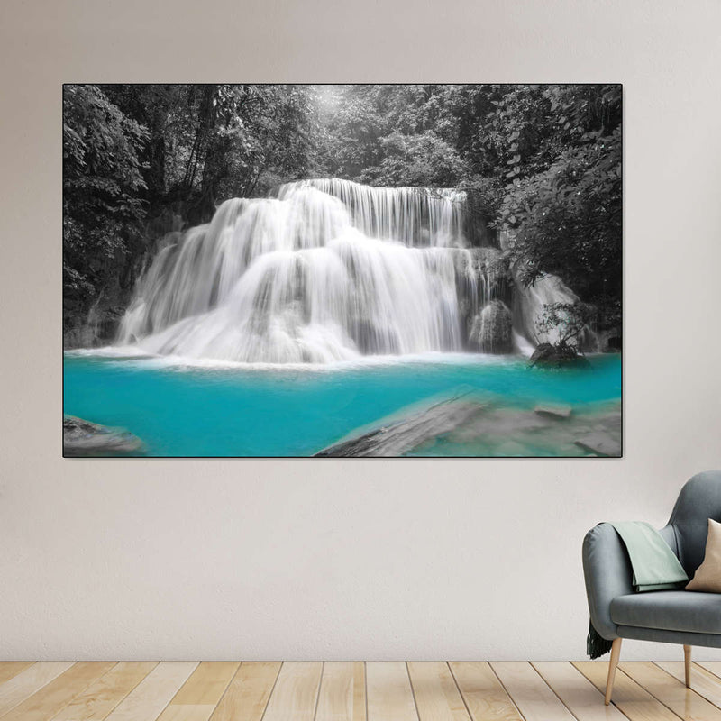 Pop Rainforest Waterfall Wall Art