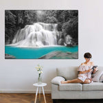 Pop Rainforest Waterfall Wall Art